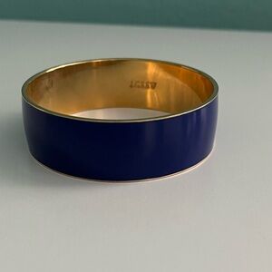 Vintage J. Crew Royal Blue Enamel Bangle